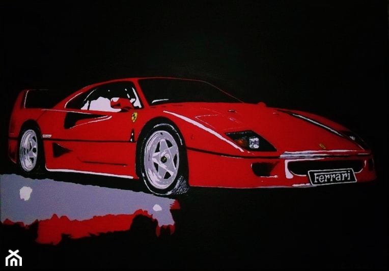 Ferrari F40 - zdjęcie od Piotr i Paweł Cielątkowski