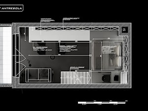 Rzut - antresola - zdjęcie od Piotr Skorupski Studio Architektury