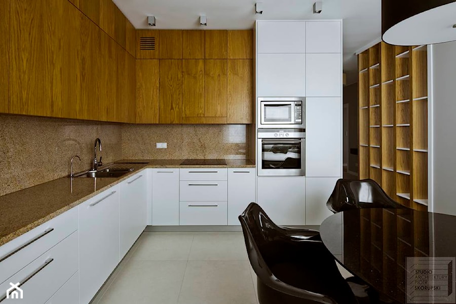 Biała kuchnia - zdjęcie od Piotr Skorupski Studio Architektury