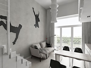 Loft z antresolą - zdjęcie od Piotr Skorupski Studio Architektury