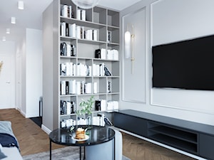 Projekt eleganckiego mieszkania - Warszawa - zdjęcie od Aneta Talarczyk Pracownia Projektowa