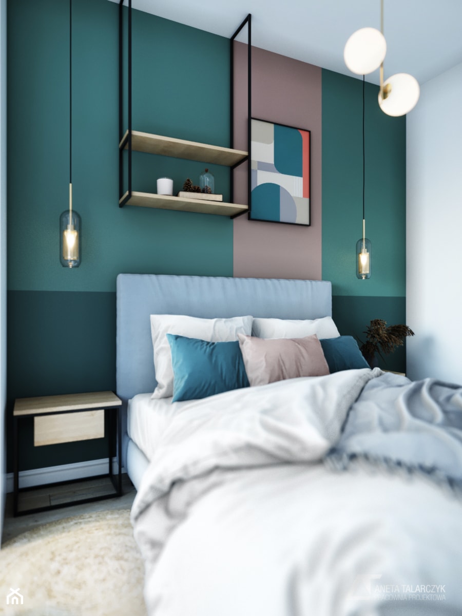 Projekt sypialni - zdjęcie od Aneta Talarczyk Pracownia Projektowa