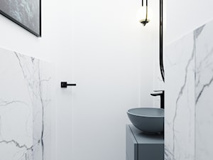 Projekt łazienki w domku szeregowym - zdjęcie od Aneta Talarczyk Pracownia Projektowa