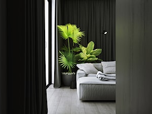 I37.16 | Wilanów, Warszawa PL - Mały czarny salon, styl minimalistyczny - zdjęcie od DEKAA Architects