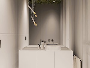 I22.16 | Kabaty, Warszawa PL - Mała z punktowym oświetleniem łazienka, styl minimalistyczny - zdjęcie od DEKAA Architects