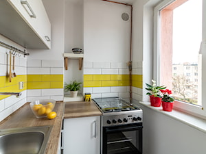 Gdańsk, Grunwaldzka, przygotowanie mieszkania do sprzedaży - Kuchnia - zdjęcie od Homestagerka w Trójmieście