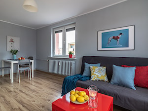 Gdańsk, Grunwaldzka, przygotowanie mieszkania do sprzedaży - Salon - zdjęcie od Homestagerka w Trójmieście