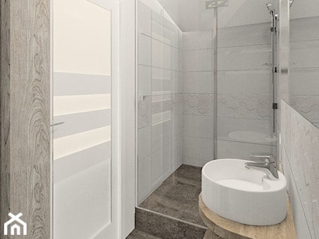 Aranżacje wnętrz - Łazienka: projekt łazienki Gniezno - apartament hotelowy - FLUO design. Przeglądaj, dodawaj i zapisuj najlepsze zdjęcia, pomysły i inspiracje designerskie. W bazie mamy już prawie milion fotografii!