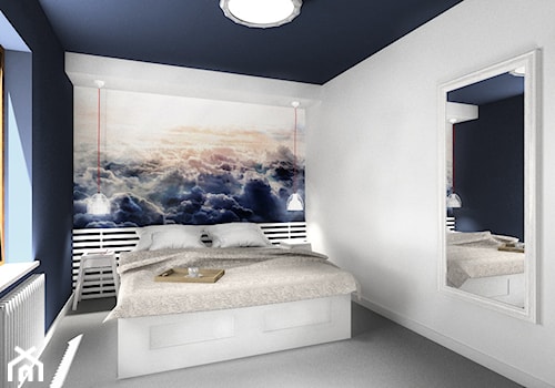 sypialnia w chmurach - zdjęcie od FLUO design