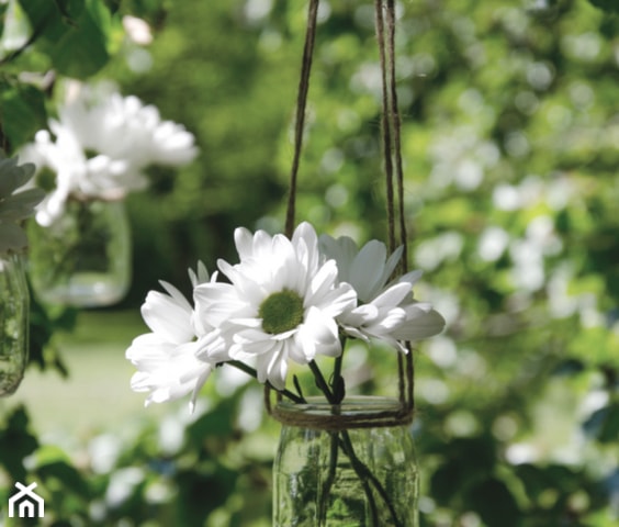 Dekoracja ze słoików na Garden Party