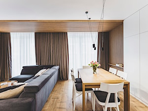Mieszkanie w Lublinie - Salon, styl nowoczesny - zdjęcie od Buduart Pracownia Architektury Wnętrz