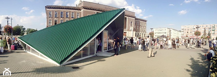 ORIGAMI expo - Wnętrza publiczne, styl minimalistyczny - zdjęcie od ARCHIWYTWÓRNIA Tomek Pytel