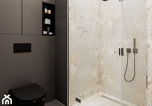 STARE ZŁOTNO - Średnia łazienka, styl nowoczesny - zdjęcie od ARCHIWYTWÓRNIA Tomek Pytel