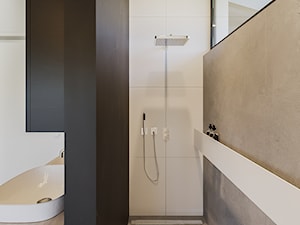 BOLONIA - Średnia z punktowym oświetleniem łazienka, styl nowoczesny - zdjęcie od ARCHIWYTWÓRNIA Tomek Pytel