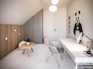 NA PUSTYNI BŁĘDOWSKIEJ - Średni biały szary pokój dziecka dla nastolatka dla chłopca dla dziewczynki, styl skandynawski - zdjęcie od ARCHIWYTWÓRNIA Tomek Pytel
