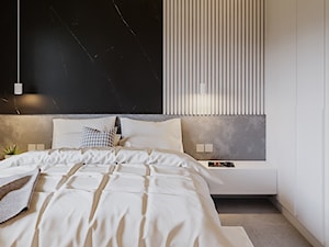 BOLONIA - Średnia sypialnia, styl nowoczesny - zdjęcie od ARCHIWYTWÓRNIA Tomek Pytel
