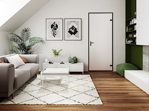 Mieszkanie Gdańsk - Salon, styl nowoczesny - zdjęcie od Mezzo Studio