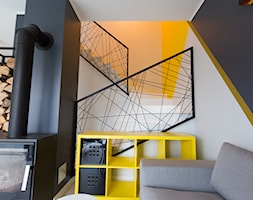 Dom w Szamotułach - Salon, styl nowoczesny - zdjęcie od PUKU STUDIO - Homebook