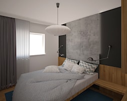 Mieszkanie w bloku - Sypialnia, styl skandynawski - zdjęcie od PUKU STUDIO - Homebook