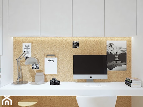 Aranżacje wnętrz - Biuro: Mieszkanie na Ursynowie - Biuro, styl nowoczesny - JT.ARCHITEKT. Przeglądaj, dodawaj i zapisuj najlepsze zdjęcia, pomysły i inspiracje designerskie. W bazie mamy już prawie milion fotografii!