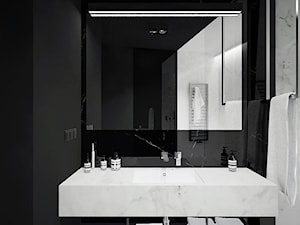 Mieszkanie Black&White - Łazienka, styl nowoczesny - zdjęcie od JT.ARCHITEKT