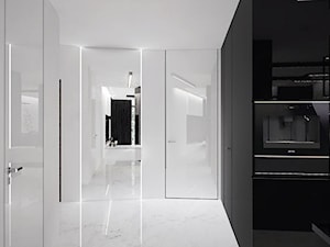 Mieszkanie Black&White - Hol / przedpokój, styl nowoczesny - zdjęcie od JT.ARCHITEKT