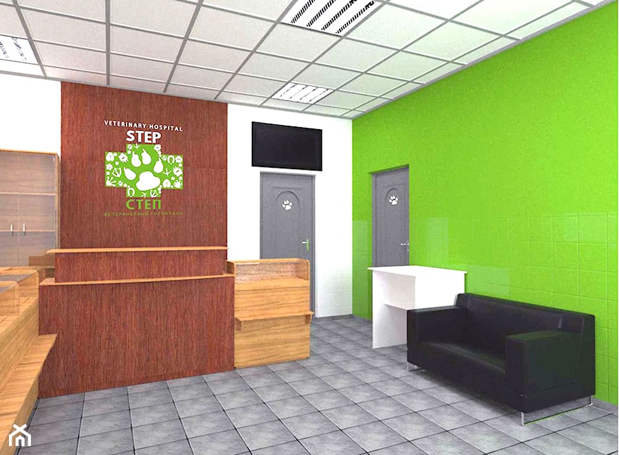 Klinika dla zwierząt - Wnętrza publiczne - zdjęcie od Dubitska design