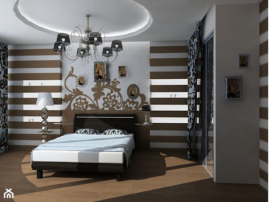 Mieszkanie 2 - Sypialnia, styl tradycyjny - zdjęcie od Dubitska design