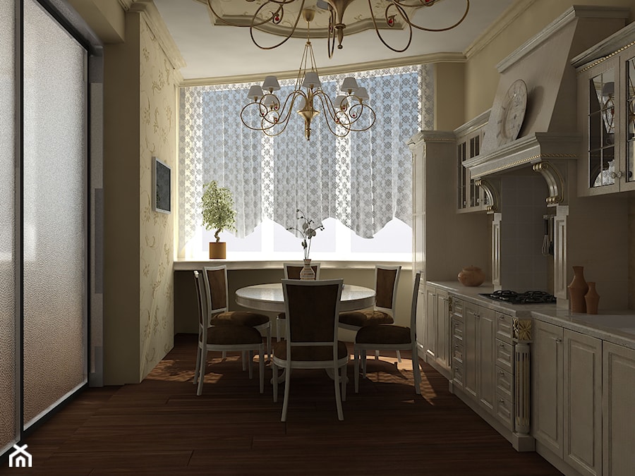 Mieszkanie 2 - Kuchnia, styl tradycyjny - zdjęcie od Dubitska design