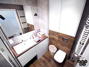 Mała łazienka, styl nowoczesny - zdjęcie od INTERIORSY