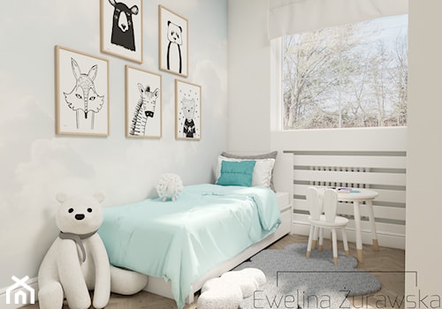 Wydzielona część sypialniana dla dziecka - zdjęcie od Żurawska Interior