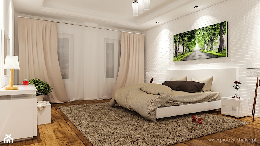 Sypialnia, styl tradycyjny - zdjęcie od 3d@piotrwachulec.pl