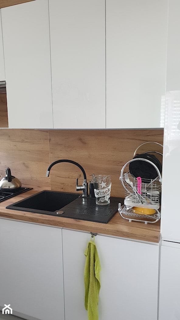 Generalny remont 50m mieszkania w bloku - Kuchnia, styl nowoczesny - zdjęcie od Kamil i Malwina - Homebook