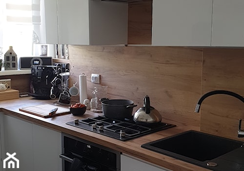 Generalny remont 50m mieszkania w bloku - Kuchnia, styl nowoczesny - zdjęcie od Kamil i Malwina