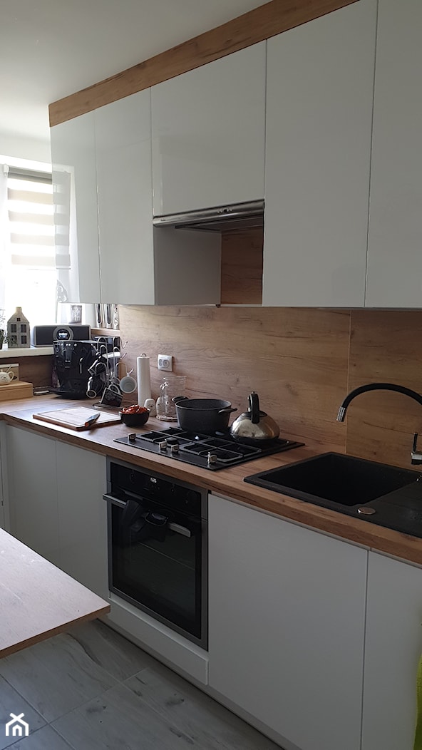 Generalny remont 50m mieszkania w bloku - Kuchnia, styl nowoczesny - zdjęcie od Kamil i Malwina - Homebook
