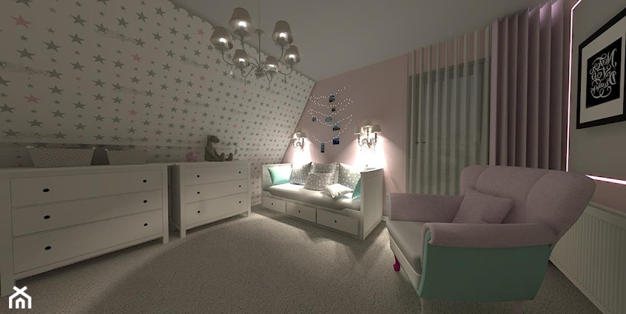 Sypialnia... - Średni szary pokój dziecka dla nastolatka dla chłopca dla dziewczynki - zdjęcie od MONIKA HASS MONENTIRE