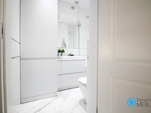 Łazienka w stylu glamour - Średnia bez okna łazienka, styl glamour - zdjęcie od Dynarek MEBLE
