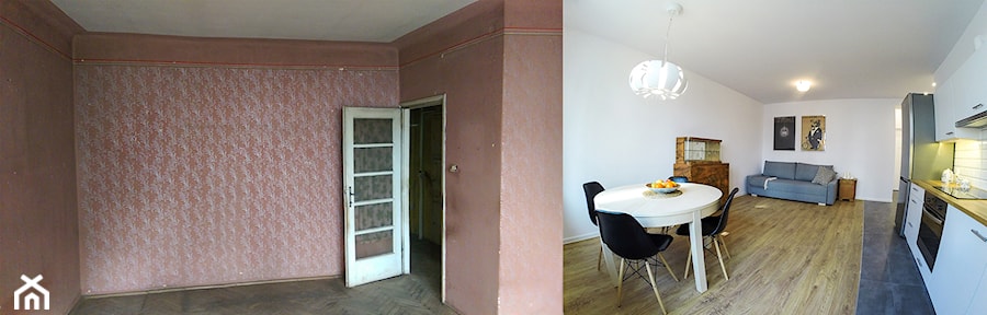 Mieszkanie 35m2 - Salon, styl skandynawski - zdjęcie od jlabza