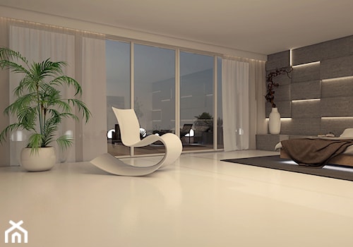 Sypialnia, styl nowoczesny - zdjęcie od UNIQUE INTERIOR DESIGN