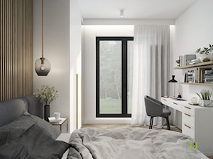 Małe, eleganckie mieszkanko - Sypialnia, styl nowoczesny - zdjęcie od UNIQUE INTERIOR DESIGN