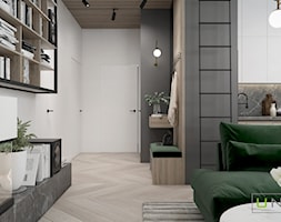 Mieszkanie w Łodzi - Hol / przedpokój, styl nowoczesny - zdjęcie od UNIQUE INTERIOR DESIGN - Homebook
