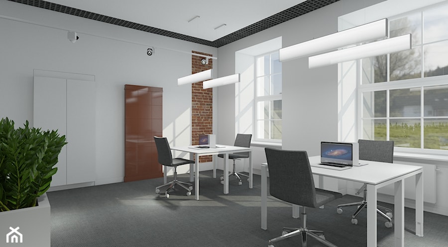 Biuro, styl minimalistyczny - zdjęcie od UNIQUE INTERIOR DESIGN
