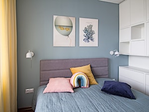 Mała sypialnia w pastelach - zdjęcie od Areta Keller