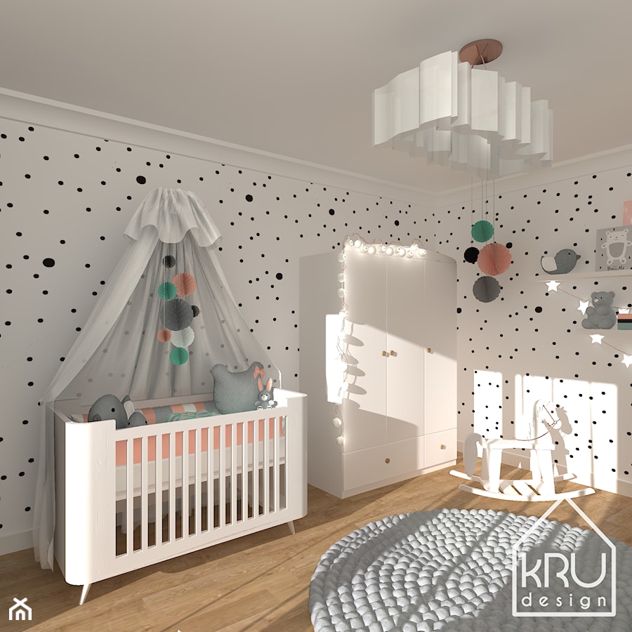 Pokój niemowlaka - Pokój dziecka, styl tradycyjny - zdjęcie od KRU design