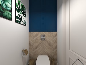 Toaleta z granatem - Łazienka, styl nowoczesny - zdjęcie od KRU design