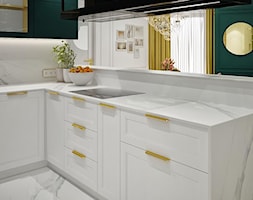 Projekt mieszkania - Kuchnia, styl glamour - zdjęcie od Taki Projekt - Homebook