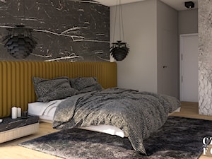 Dom pod Włodawą - Średnia szara sypialnia - zdjęcie od CZYSTA FORMA