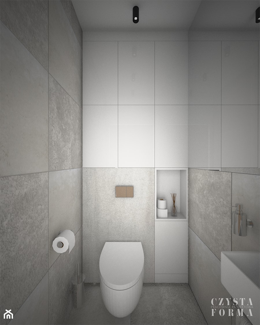Toaleta - wariant 3 - zdjęcie od CZYSTA FORMA