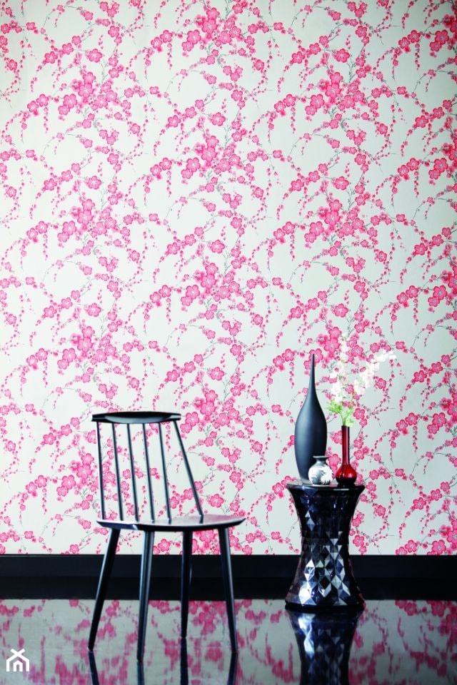 Tapeta w kwiaty wiśni - zdjęcie od Impresje Home Collection