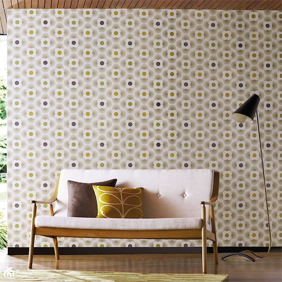 Tapeta w kwiaty, Orla Kiely. - zdjęcie od Impresje Home Collection